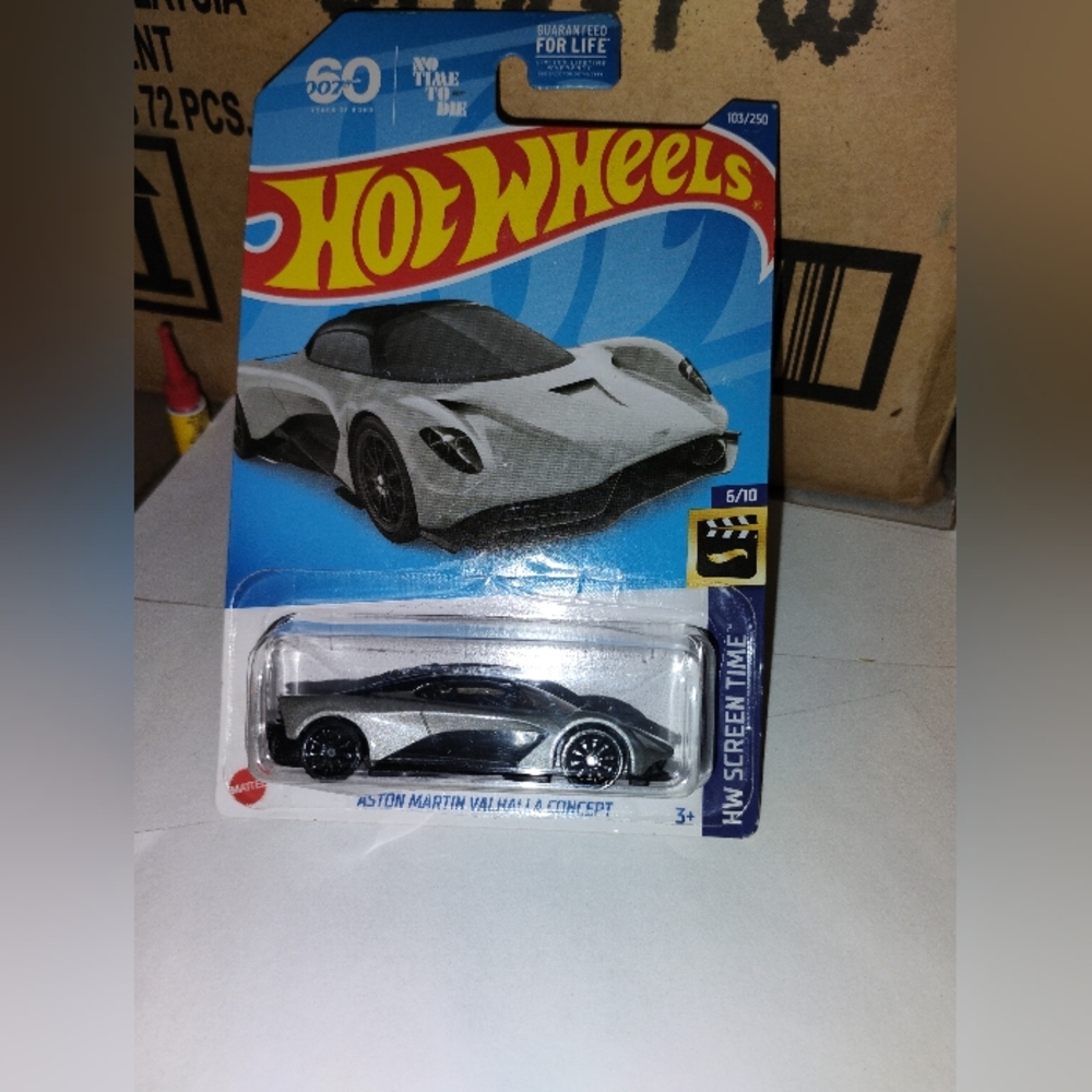 Hot Wheels 60 Years Of Bond HW Screen Time Aston Martin Valhalla Concept